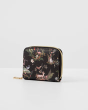 Load image into Gallery viewer, Wonderland Black Small Wallet by Fable England