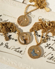 Load image into Gallery viewer, Wolf Spirit Guide Pendant Necklace by Fable England