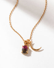 Load image into Gallery viewer, Cherished Charm Necklace - Watermelon Tourmaline by Luna Norte