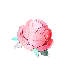 Load image into Gallery viewer, Orgalica Rose Brooch (Red) - FLORA Collection
