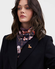 Load image into Gallery viewer, Resting Fawn Enamel Brooch by Fable England