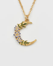 Load image into Gallery viewer, Nightshade Moon Gold Chain Necklace by Fable England