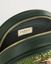 Load image into Gallery viewer, FABLE Chloe Fawn Embroidered Circle Purse - Green