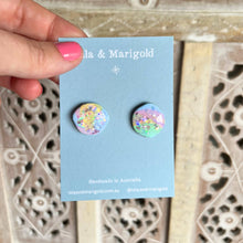 Load image into Gallery viewer, Rainbow Pastel Stud Earrings by Isla & Marigold