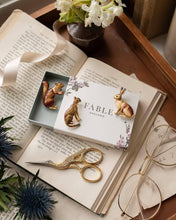 Load image into Gallery viewer, Cheeky Squirrel Enamel Brooch by Fable England