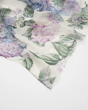 Load image into Gallery viewer, Hydrangea Lightweight Scarf by Fable England