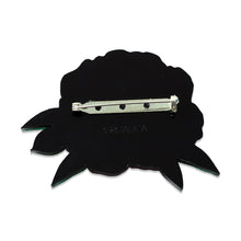 Load image into Gallery viewer, Orgalica Rose Brooch (Red) - FLORA Collection