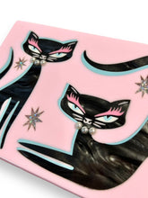 Load image into Gallery viewer, Miss Fluff x Lipstick & Chrome Kitty Chic Acrylic Handbag