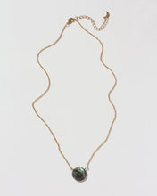 Load image into Gallery viewer, Gem in the Moon Gemstone Necklace - Labradorite by Luna Norte