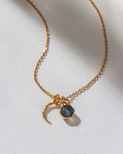 Load image into Gallery viewer, Cherished Charm Necklace - Labradorite by Luna Norte