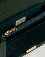 Load image into Gallery viewer, Fawn Embroidered Green Crossbody Bag by Fable England