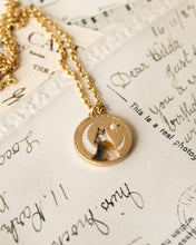 Load image into Gallery viewer, Wolf Spirit Guide Pendant Necklace by Fable England