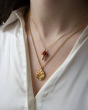 Load image into Gallery viewer, Enamel Mushroom Necklace by Fable England
