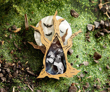 Load image into Gallery viewer, LaliBlue Sleepy Hollow Brooch (Glows in the dark!)