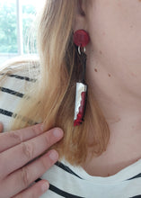 Load image into Gallery viewer, Knife Drop Statement Earrings by Hello Crumpet (Folk and Fortune)