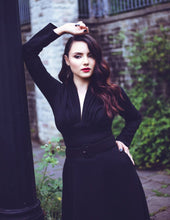 Load image into Gallery viewer, Katakomb by Kassandra Love - Claudia Dress in Black (Only size XS left)