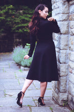 Load image into Gallery viewer, Katakomb by Kassandra Love - Claudia Dress in Black (Only size XS left)