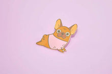 Load image into Gallery viewer, Noristudio French Bulldog Enamel Lapel Pin Betty Blossom Sydney Australia