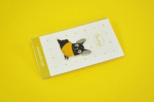 Load image into Gallery viewer, Noristudio French Bulldog Enamel Lapel Pin Betty Blossom Sydney Australia