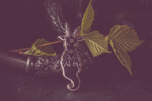 Load image into Gallery viewer, The Pickety Witch Ghost Goat Enamel Pin Betty Blossom Sydney Australia