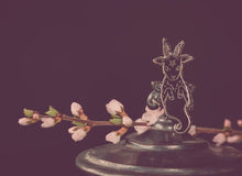 Load image into Gallery viewer, The Pickety Witch Ghost Goat Enamel Pin Betty Blossom Sydney Australia