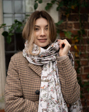 Load image into Gallery viewer, A Night&#39;s Tale Woodland Winter Scarf by Fable England
