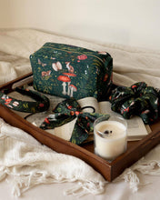Load image into Gallery viewer, FABLE x Catherine Rowe Into the Woods Green Travel Pouch
