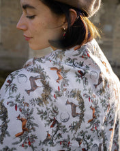 Load image into Gallery viewer, A Night&#39;s Tale Woodland Winter Scarf by Fable England
