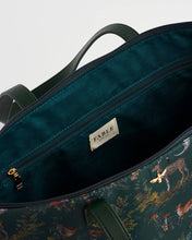 Load image into Gallery viewer, Into the Woods Large Green Tote by Fable England
