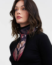 Load image into Gallery viewer, Aurora Tales Peach Square Scarf by Fable England
