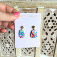 Load image into Gallery viewer, Rainbow Small Dangle Earrings by Isla &amp; Marigold
