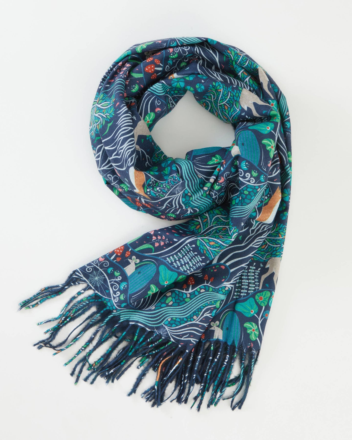 The Enchanted Tree Winter Scarf by Fable England