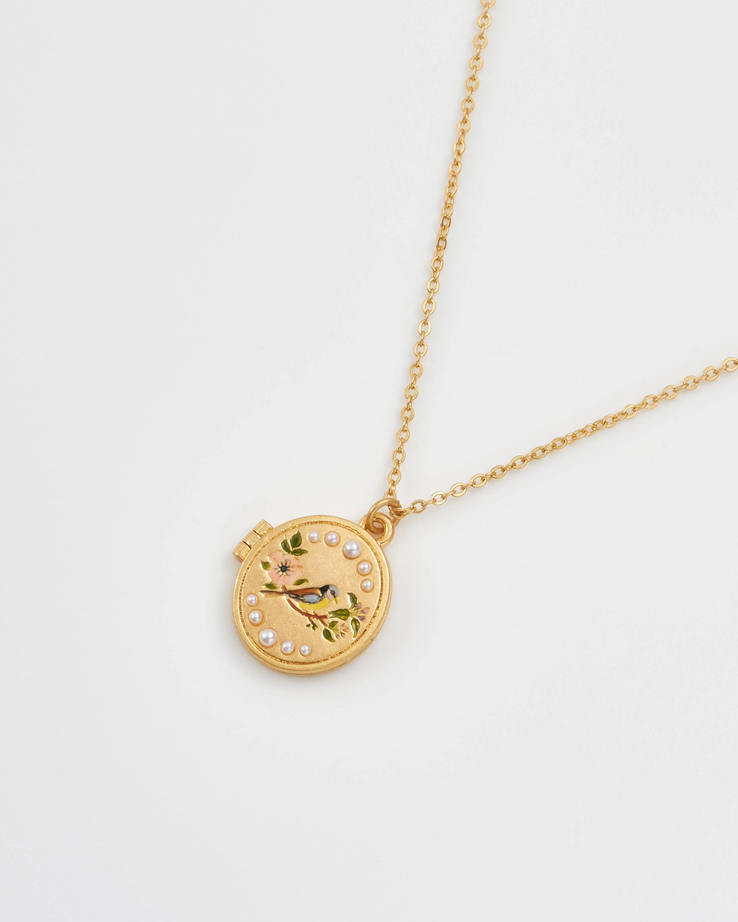 Blue Tit Locket by Fable England