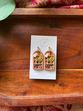 Load image into Gallery viewer, Sweet Nostalgia Bookshelf Earrings by Lumu Moon
