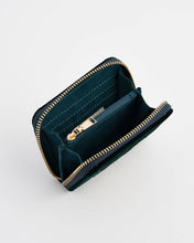 Load image into Gallery viewer, Fawn Embroidered Fawn Small Purse in Green by Fable England
