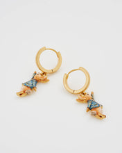 Load image into Gallery viewer, FABLE x Peter Rabbit Huggie Earrings
