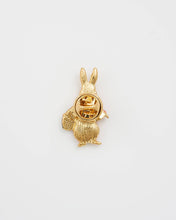 Load image into Gallery viewer, Peter Rabbit Cotton-tail Enamel Brooch by Fable England

