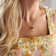 Load image into Gallery viewer, Hedgehog Enamel Necklace by Fable England
