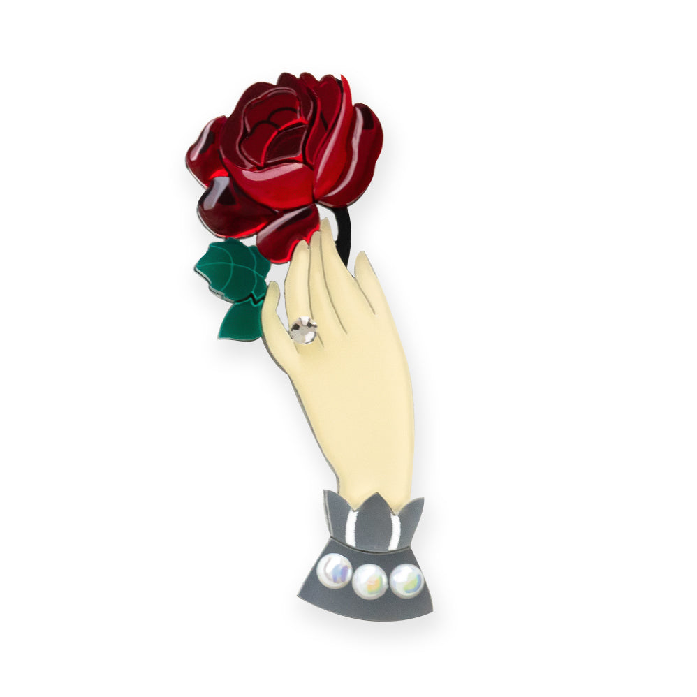 Compliment Brooch by Orgalica