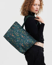 Load image into Gallery viewer, Into the Woods Large Green Tote by Fable England
