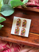 Load image into Gallery viewer, Sweet Nostalgia Bookshelf Earrings by Lumu Moon
