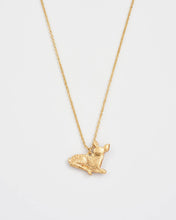 Load image into Gallery viewer, Resting Fawn Gold Chain Necklace by Fable England
