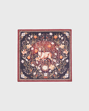 Load image into Gallery viewer, Aurora Tales Peach Square Scarf by Fable England
