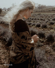 Load image into Gallery viewer, Tarot Tales Celestial Winter Scarf by Fable England - Bronze Gold
