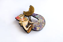 Load image into Gallery viewer, LaliBlue Mermaid Brooch
