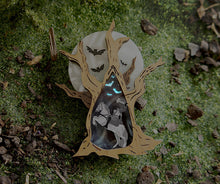 Load image into Gallery viewer, LaliBlue Sleepy Hollow Brooch / Glows in the dark!
