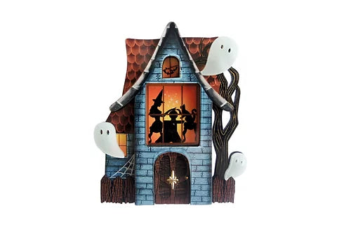 LaliBlue Haunted House Brooch