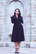 Load image into Gallery viewer, Katakomb by Kassandra Love - Claudia Dress in Black (Only size XS left)
