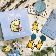 Load image into Gallery viewer, Lipstick &amp; Chrome Winnie-the-Pooh &amp; Some Bees Brooch Betty Blossom Australia
