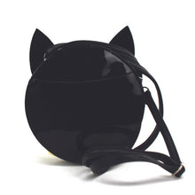 Load image into Gallery viewer, Mystical Black Cat Crossbody Handbag Betty Blossom

